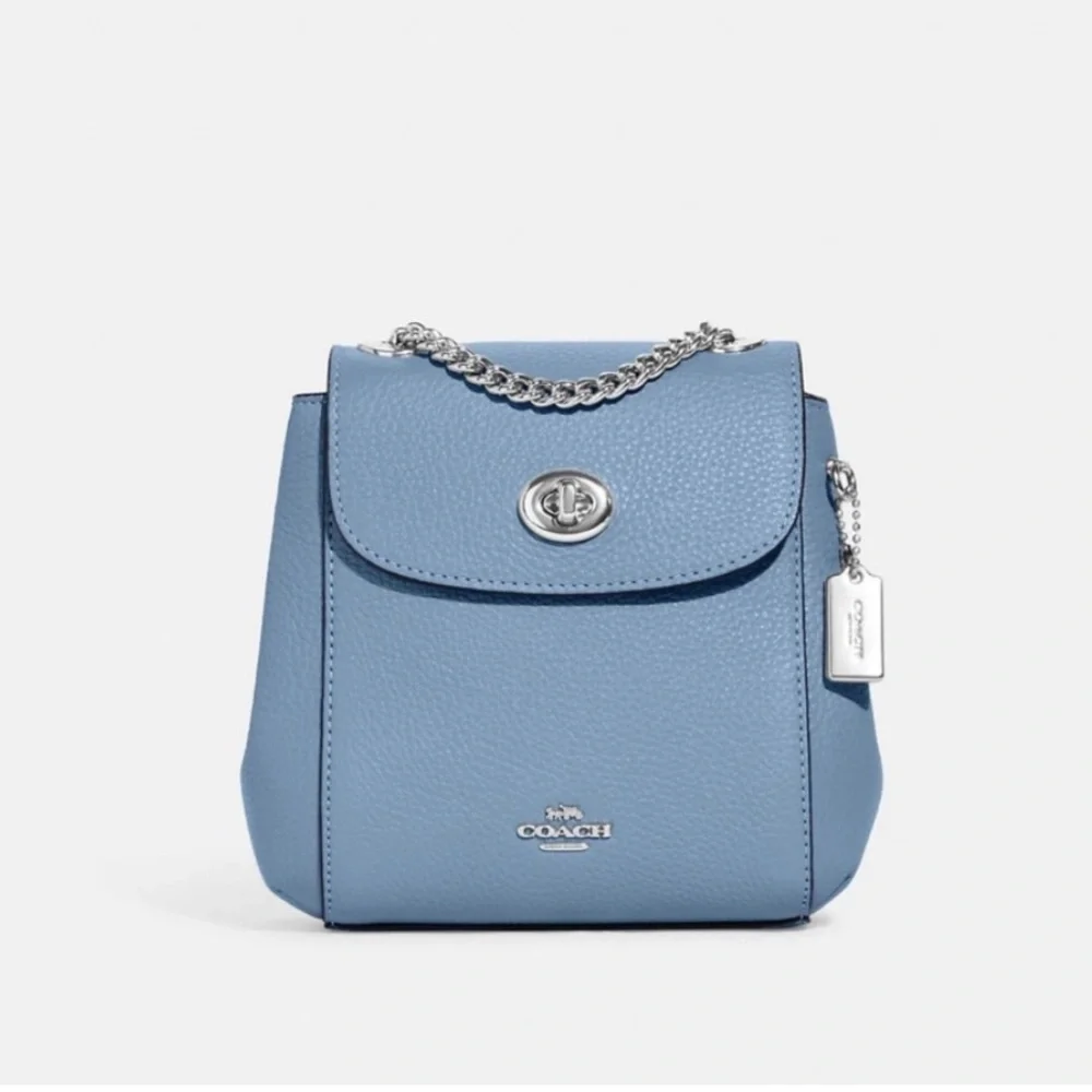 Coach, women’s Convertible mini Backpack, Cornflower